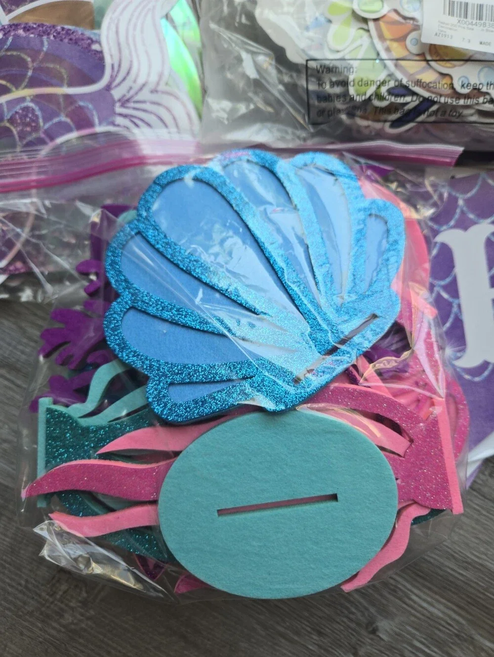 Mermaid Under The Sea Party Supplies - Birthday Decorations